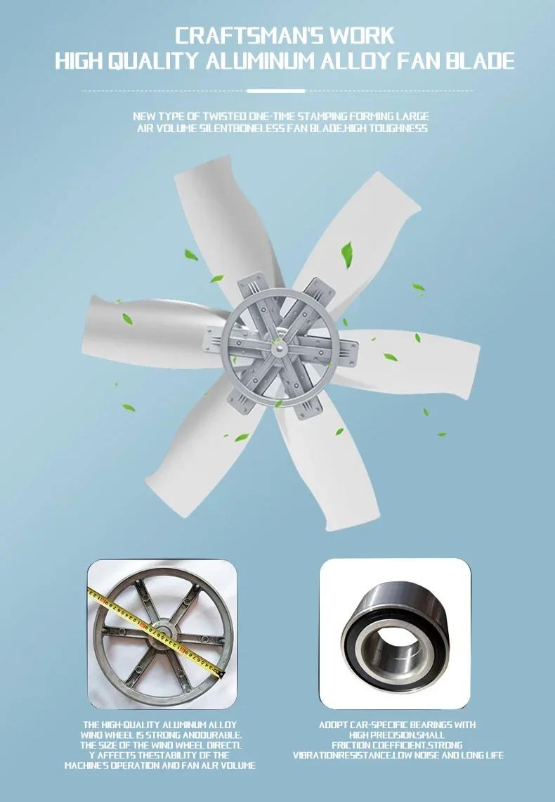 Axial Flow Fans, IP55, 220V, Electric - detail 12