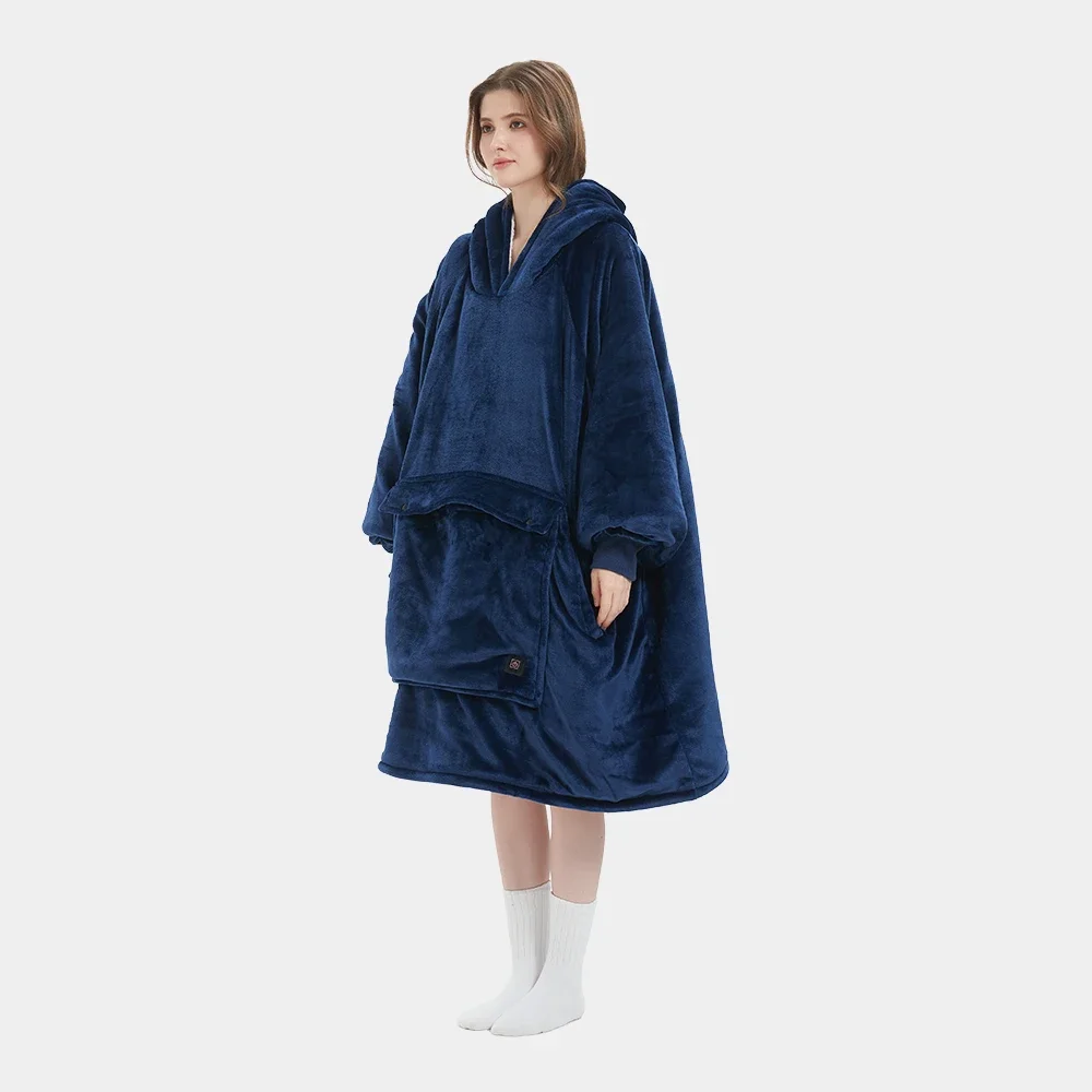 Usb Heating Hoodie Blanket, Flannel, JL02 - detail 4