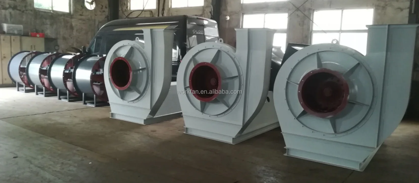 Pressure Radial Draft Fan, Centrifugal, 220 V, Battery Powered - detail 10