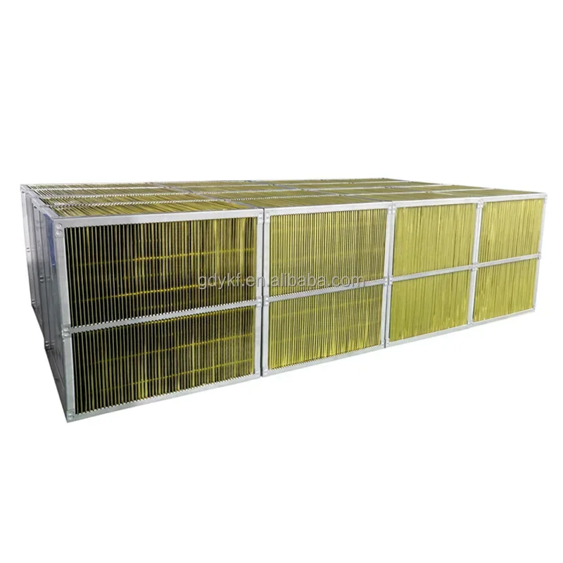 Air Heat Exchanger, Aluminum, 24 V, Aluminium - detail 6
