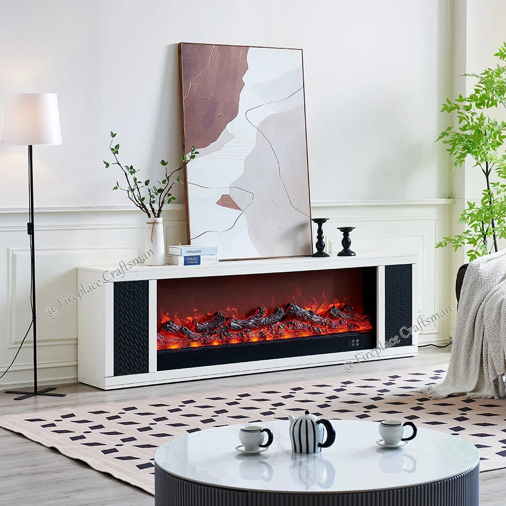 Electric Fireplace, 399S, Wooden - detail 14