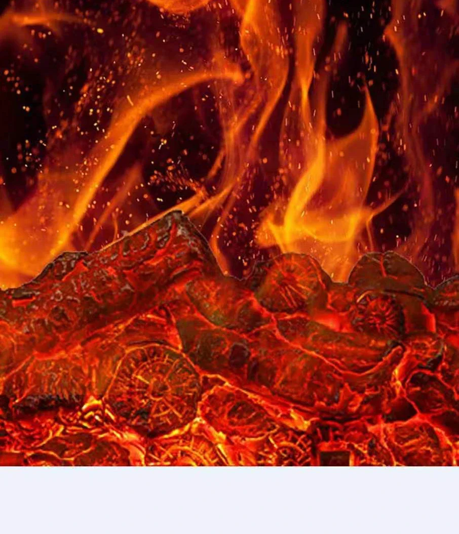 Customelectronic Fireplace, LED, Wall - detail 12