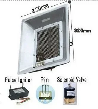 Natural Gas Heater, Portable, Aluminum, Patio Heaters - detail 4