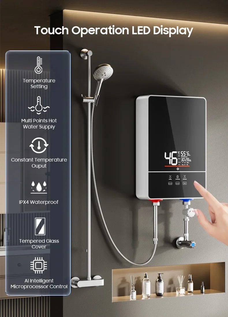 Electric Water Heater, 6000W, 220V - detail 6