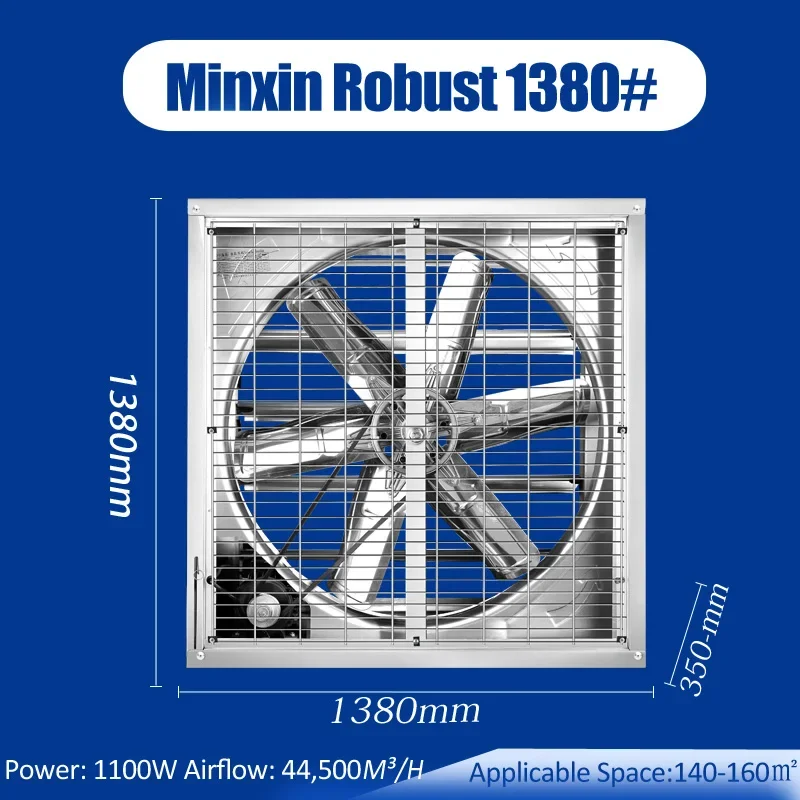 Type Industrial Air Extractor, Wall, 120 V, Electric - detail 2