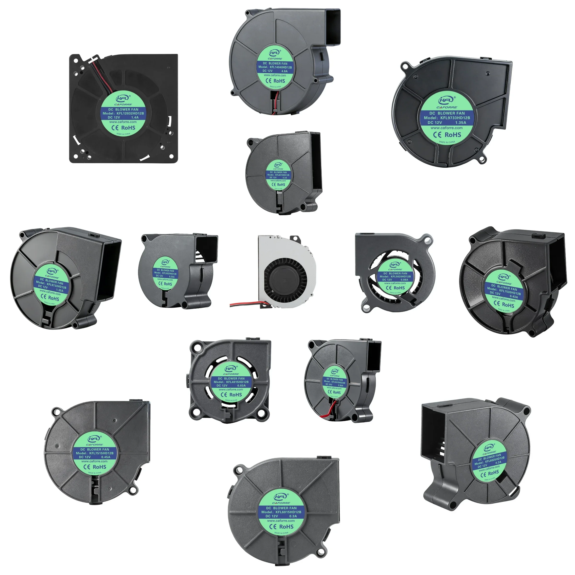 Air Purifier, 3010, 30x30x10mm, 5V/12V, Centrifugal - detail 8