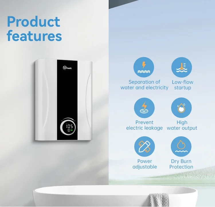 Electric Water Heater, 8kW, 240V, 60Hz, ETL - detail 8