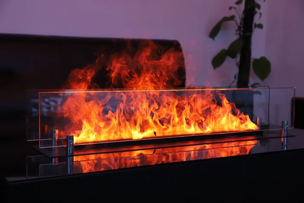 Electric Fireplace, 3d, 100V, Steel - detail 16