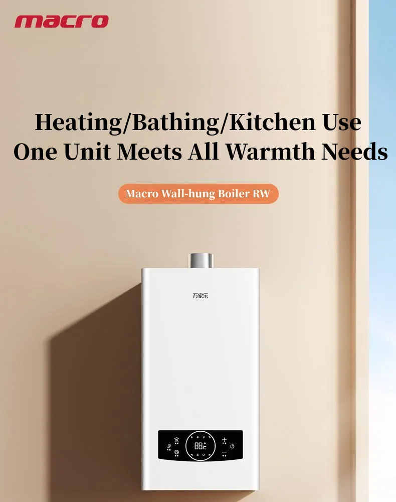 Natural Gas Wall-mounted Boiler, 6-10L, Metal - detail 2