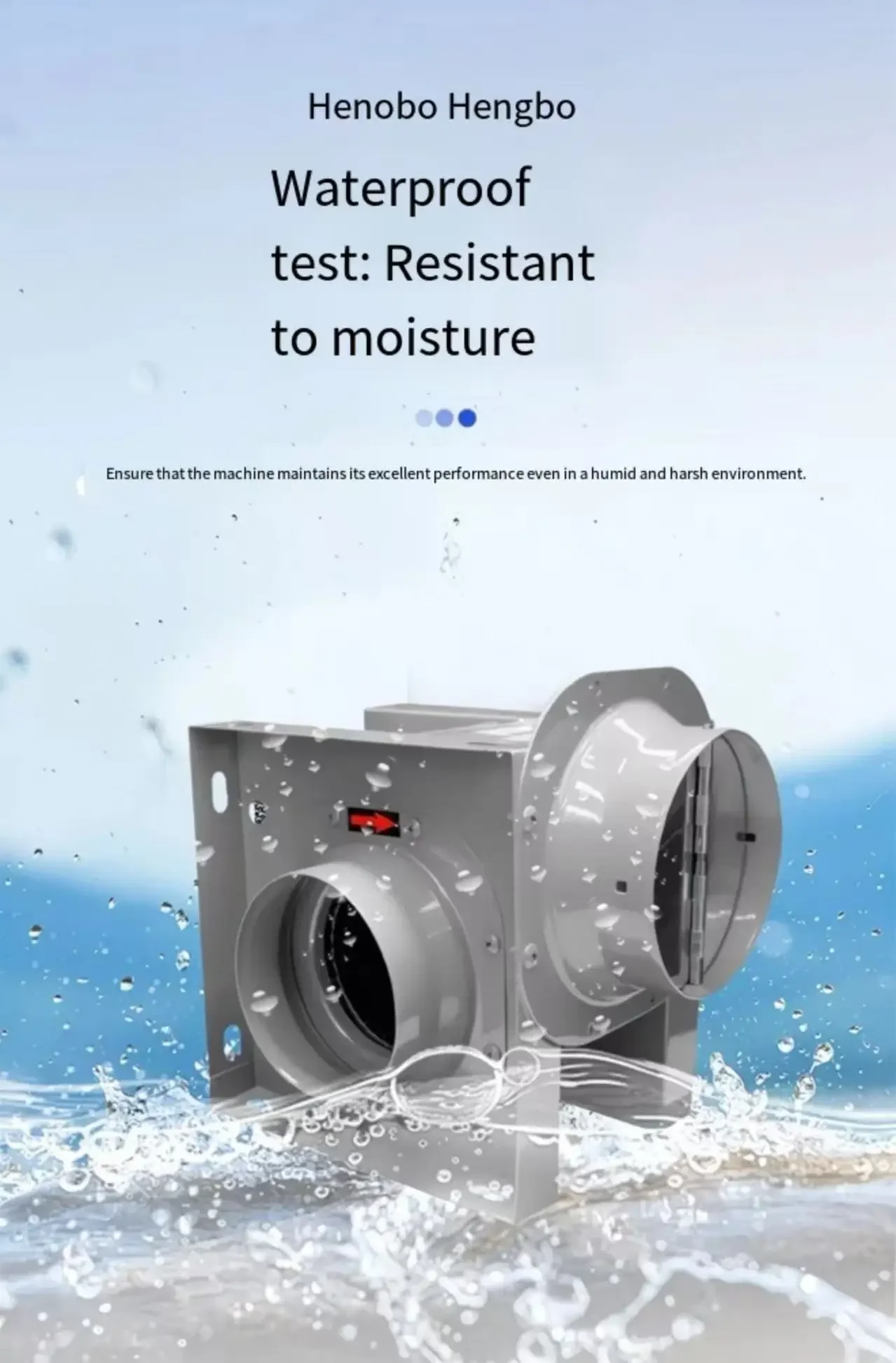 Fan, Portable, 230V/220V, Cast - detail 6