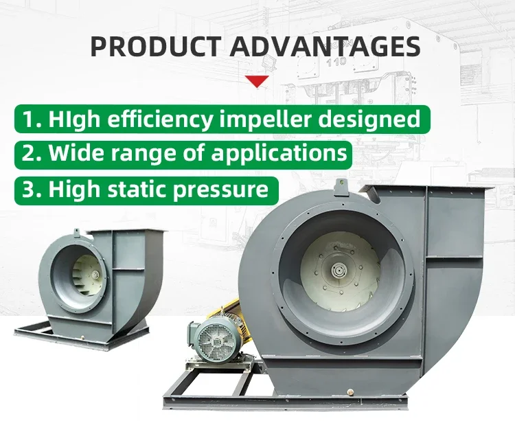 Centrifugal Fan, 380V, 415V, Electric Blower - detail 6