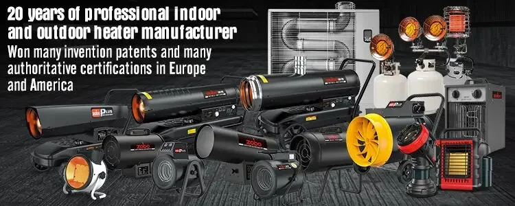 Equipment Outdoor Heater, Portable, ODS - detail 2
