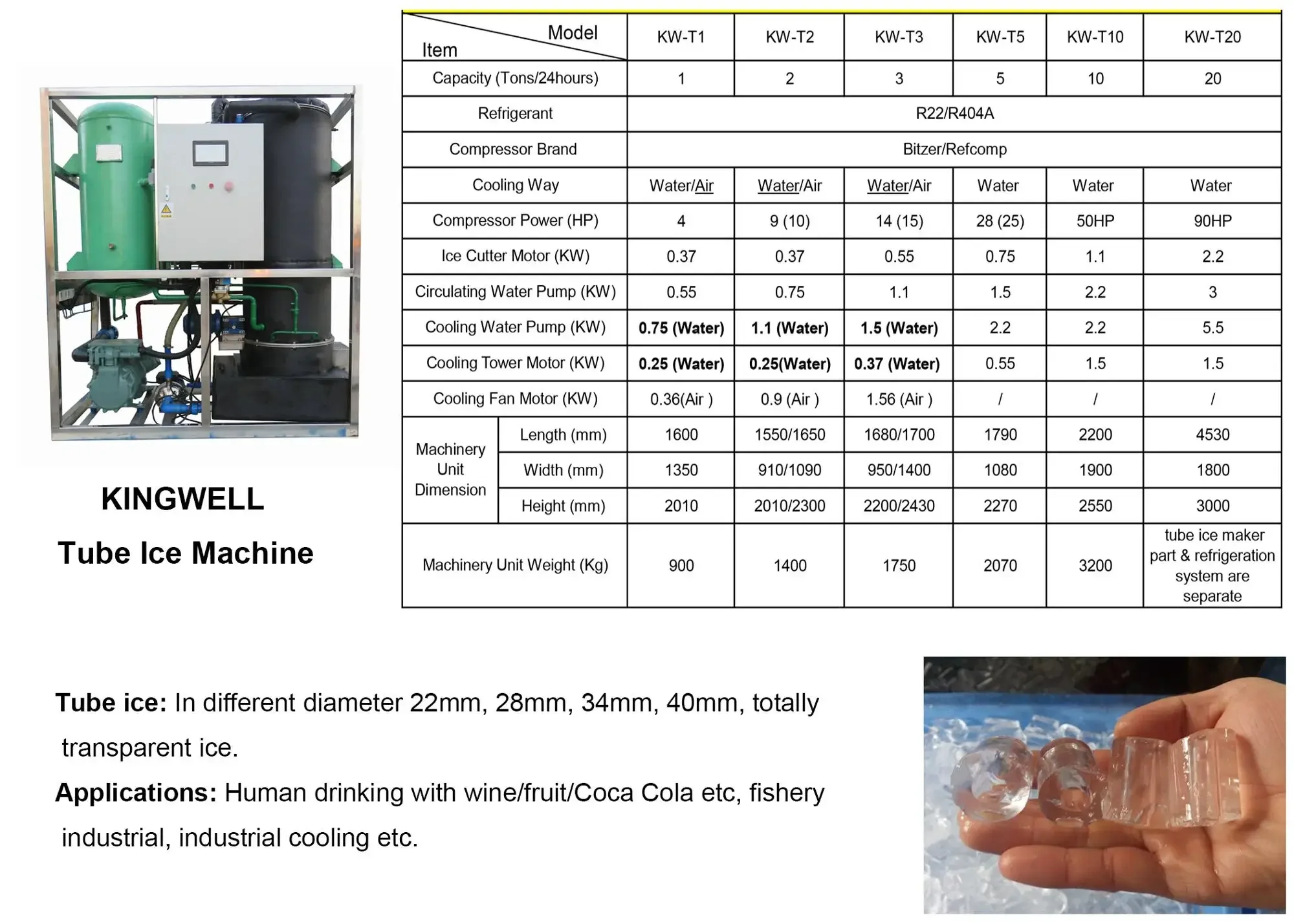 Ice Machine, 500kg, 1ton - detail 8