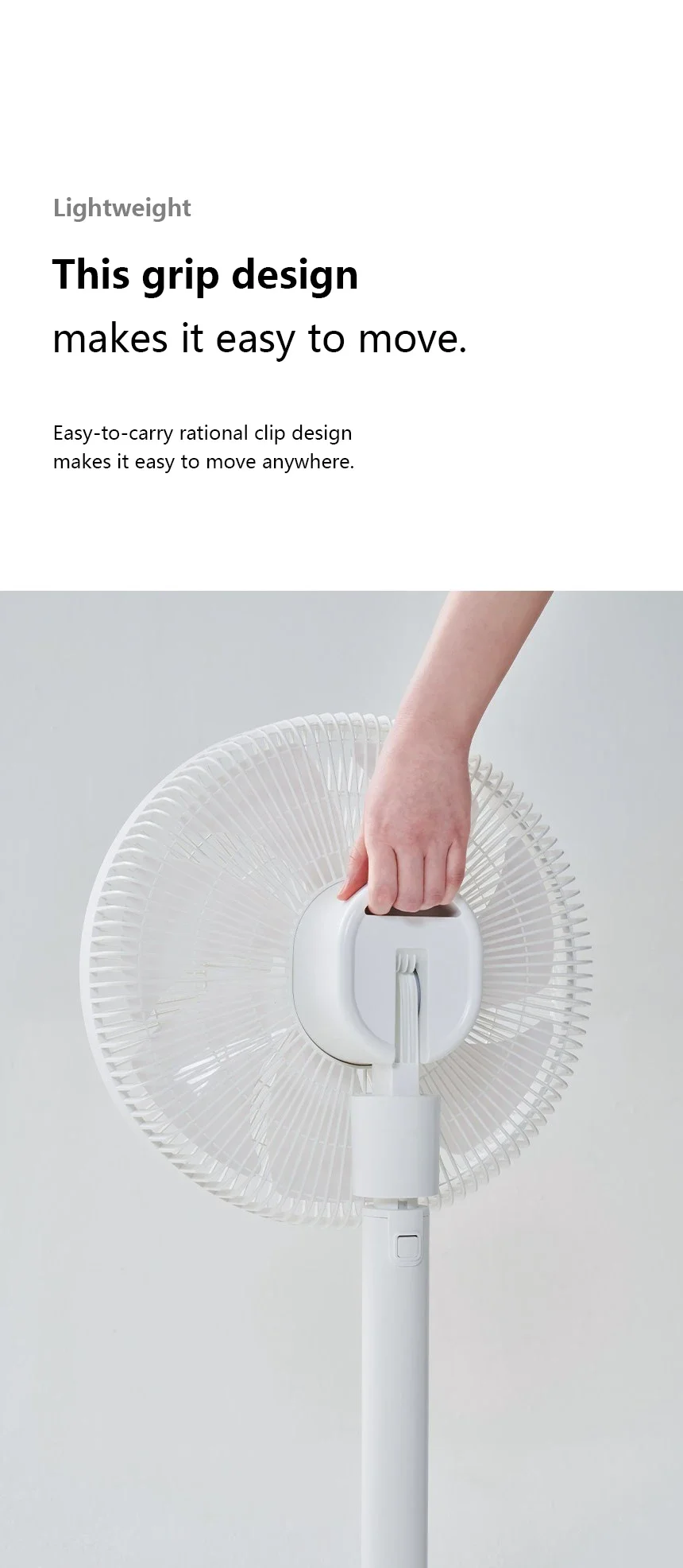Pedestal Floor Fan, RUNAL, 220V, Plastic - detail 18