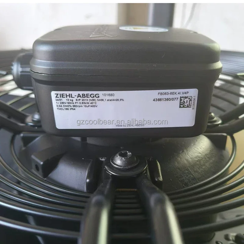 Axial Flow Fan, FB063-6EK.4I.V4P, 230V, 50Hz, 630mm - detail 2