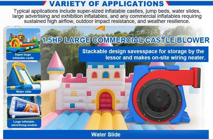 Powerful Inflatable Air Blower, 2300W, 2HP - detail 12