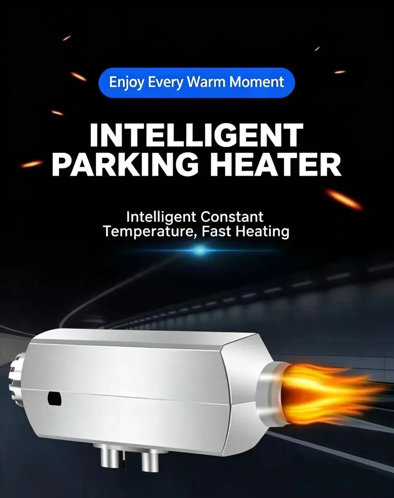 Aluminum Shell Diesel Heater, 5KW, 12V, ltcv-5KW - detail 2