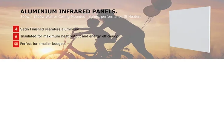 Infrared Heating Panel, 1000Watt, Solar - detail 2