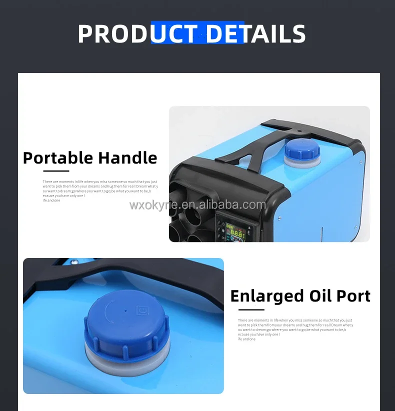 Diesel Parking Heater, 5kW, 8kW, 12V, 24V - detail 46