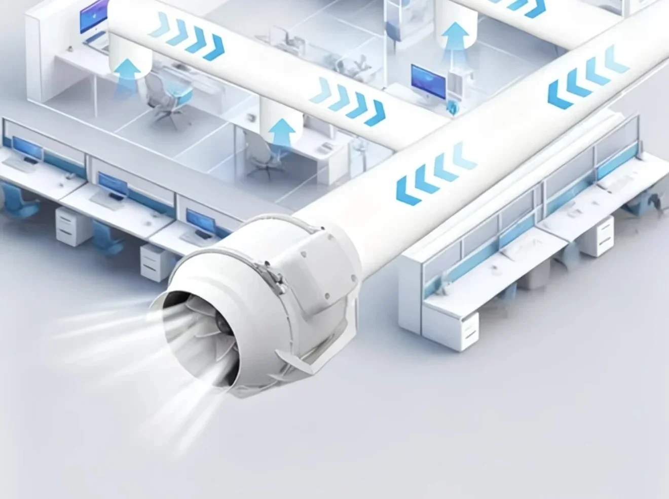 Electric Duct Fan, 315mm, AC 220V~240V - detail 4