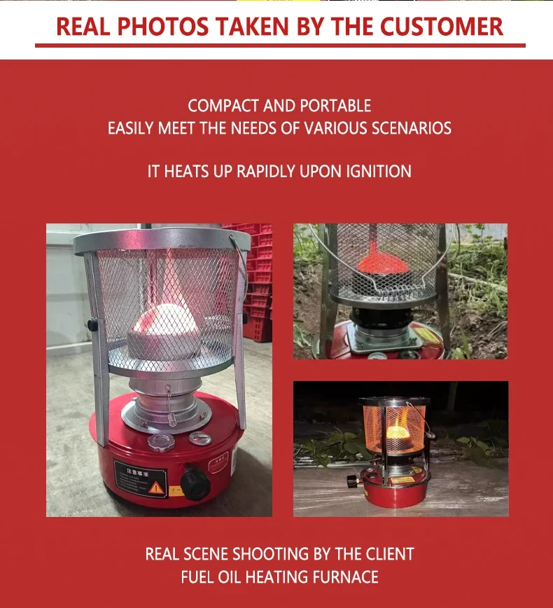 Outdoor Kerosene Oil Heater, Portable, NO, 10000BTU - detail 4