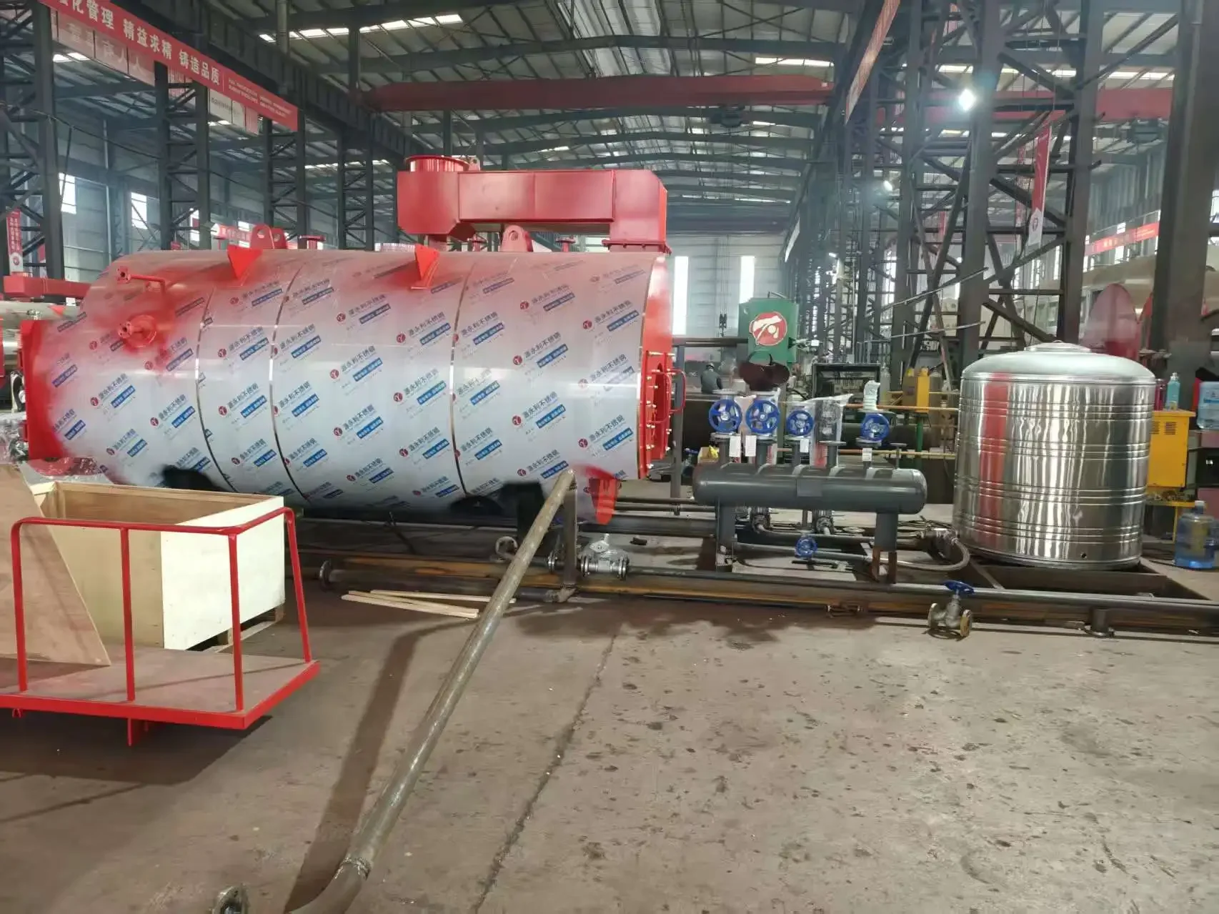 Horizontal Waste Oil Boiler, 0.5t, Carbon Steel - detail 12