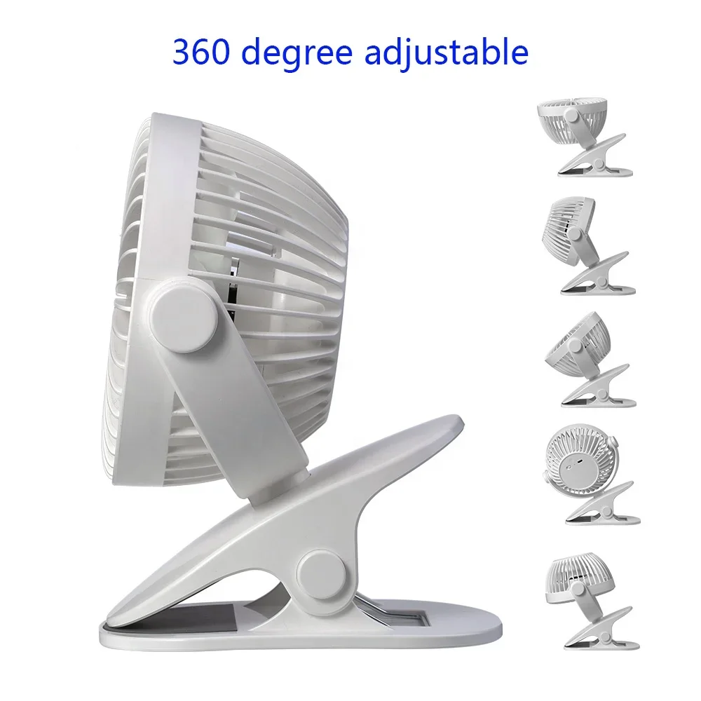 Rechargeable Usb Fan, RUNAL, Portable, 3-Speed, 3000mAh - detail 8