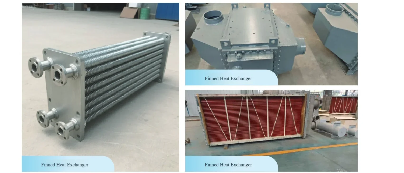 Finned Tube Heat Exchanger, Copper - detail 2
