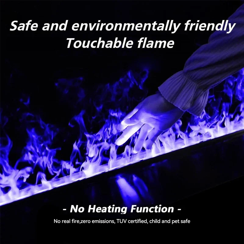 Vapor Steam Mist Fireplace, Steel, 1250mm, 3D - detail 6
