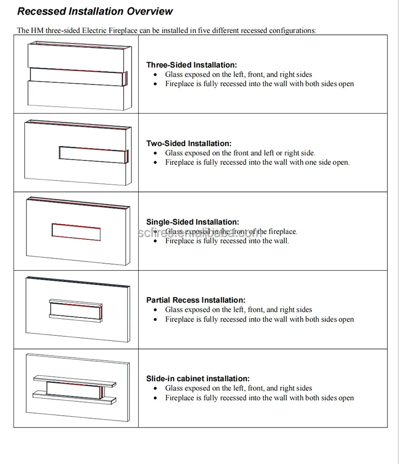 Sided View Heater, 750/1500w, 750W, Glass - detail 6