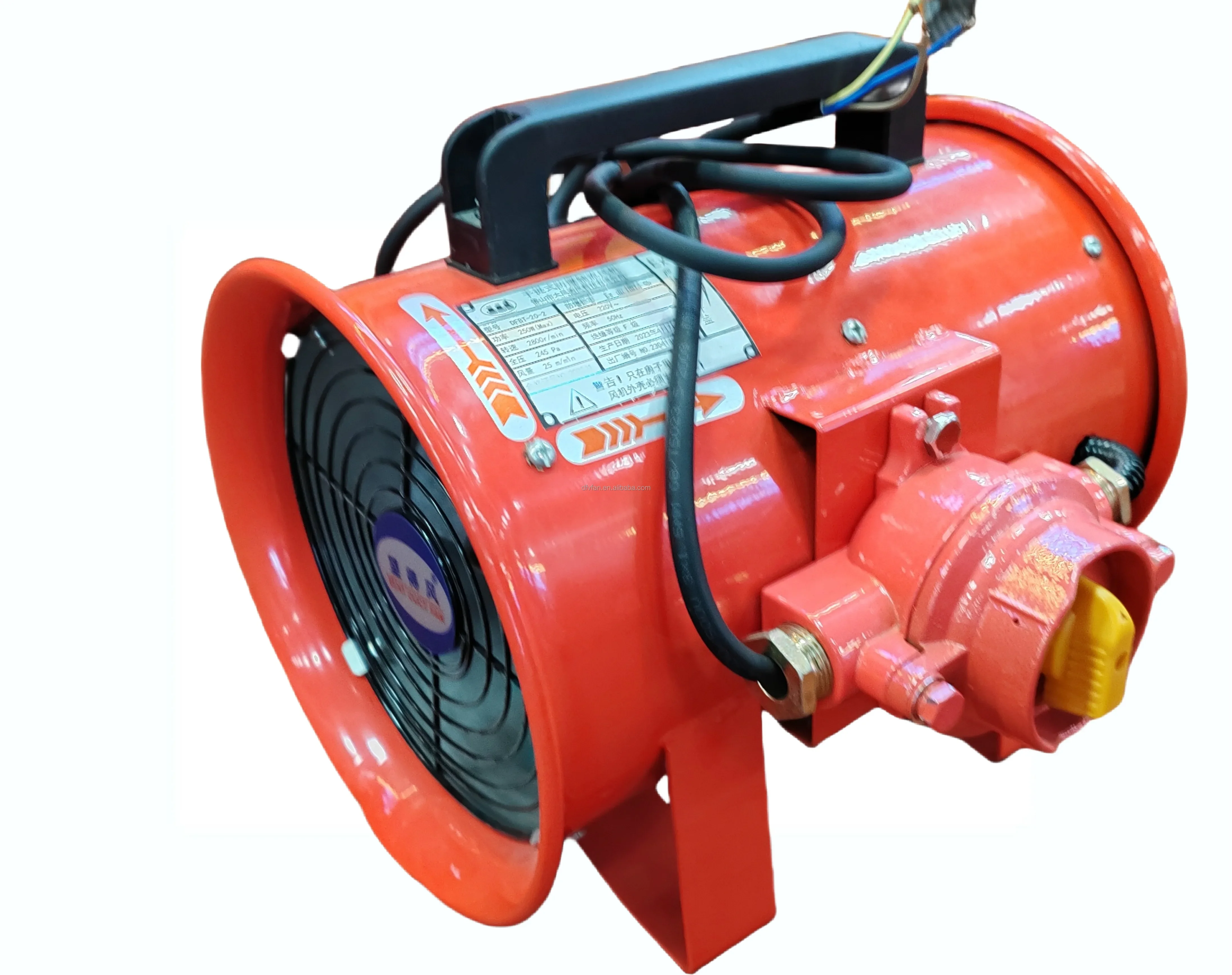 Exhaust Ventilation Axial Blower, 200mm, 220V, Portable - detail 2