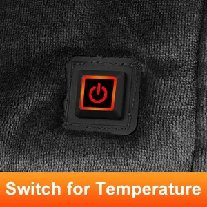 Electric Wearable Hooded Blanket, USB, flannel & sherpa - detail 10