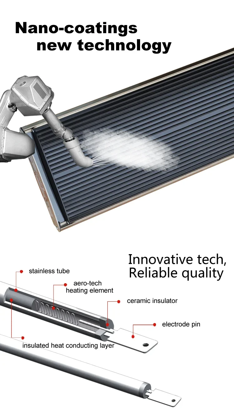 Electric Heater, Waterproof, 220V-240V, 1800W - detail 4