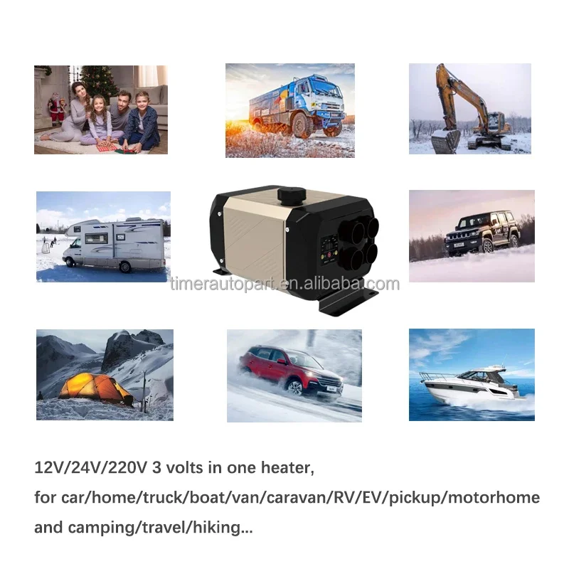 Small Diesel Space Heater, 5Kw, 8Kw, Portable, 24V - detail 32