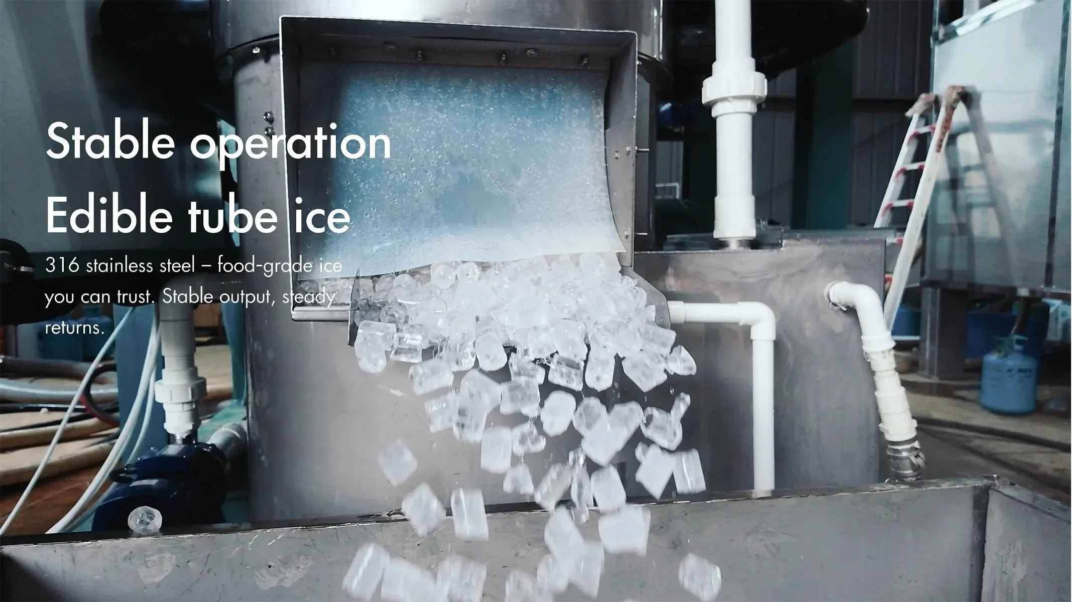 Ice Machines, 24h, Stainless, Steel, PLC - detail 10