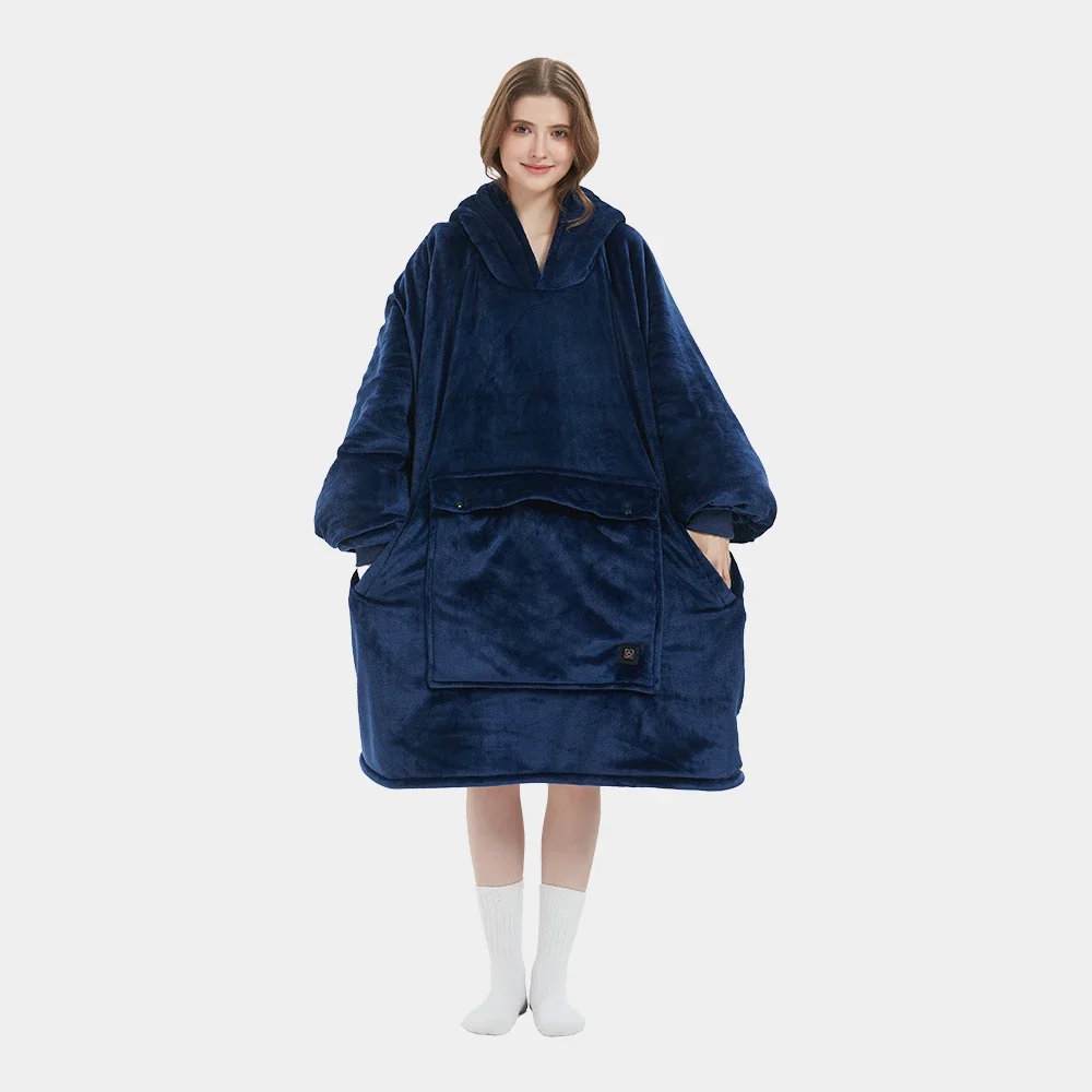 Usb Heating Hoodie Blanket, Flannel, JL02 - detail 8