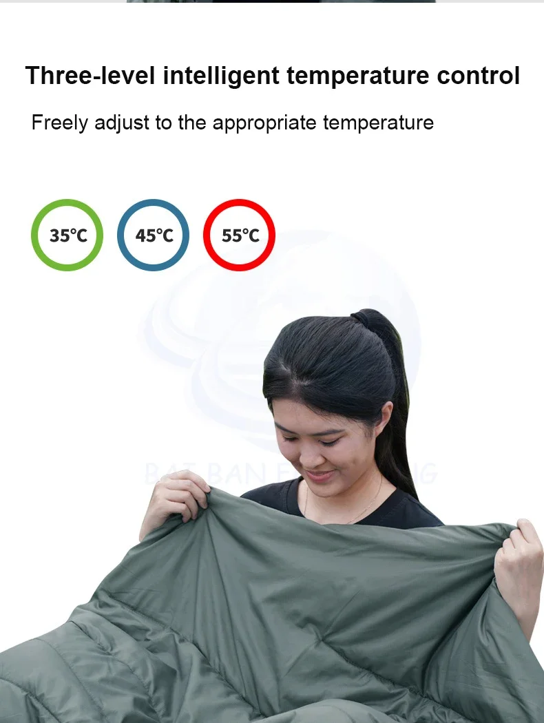 Graphene Electric Heating Blanket, 5V, USB - detail 12