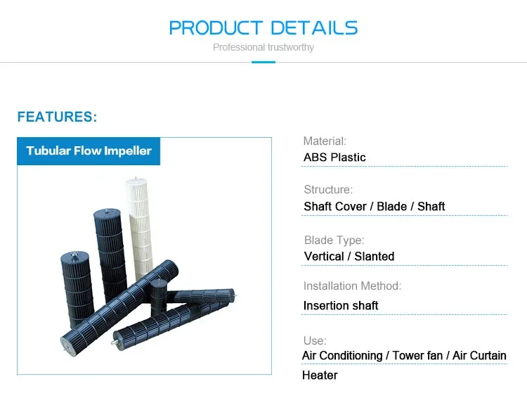 Air Conditioner, Plastic, Cross Flow Fans - detail 2