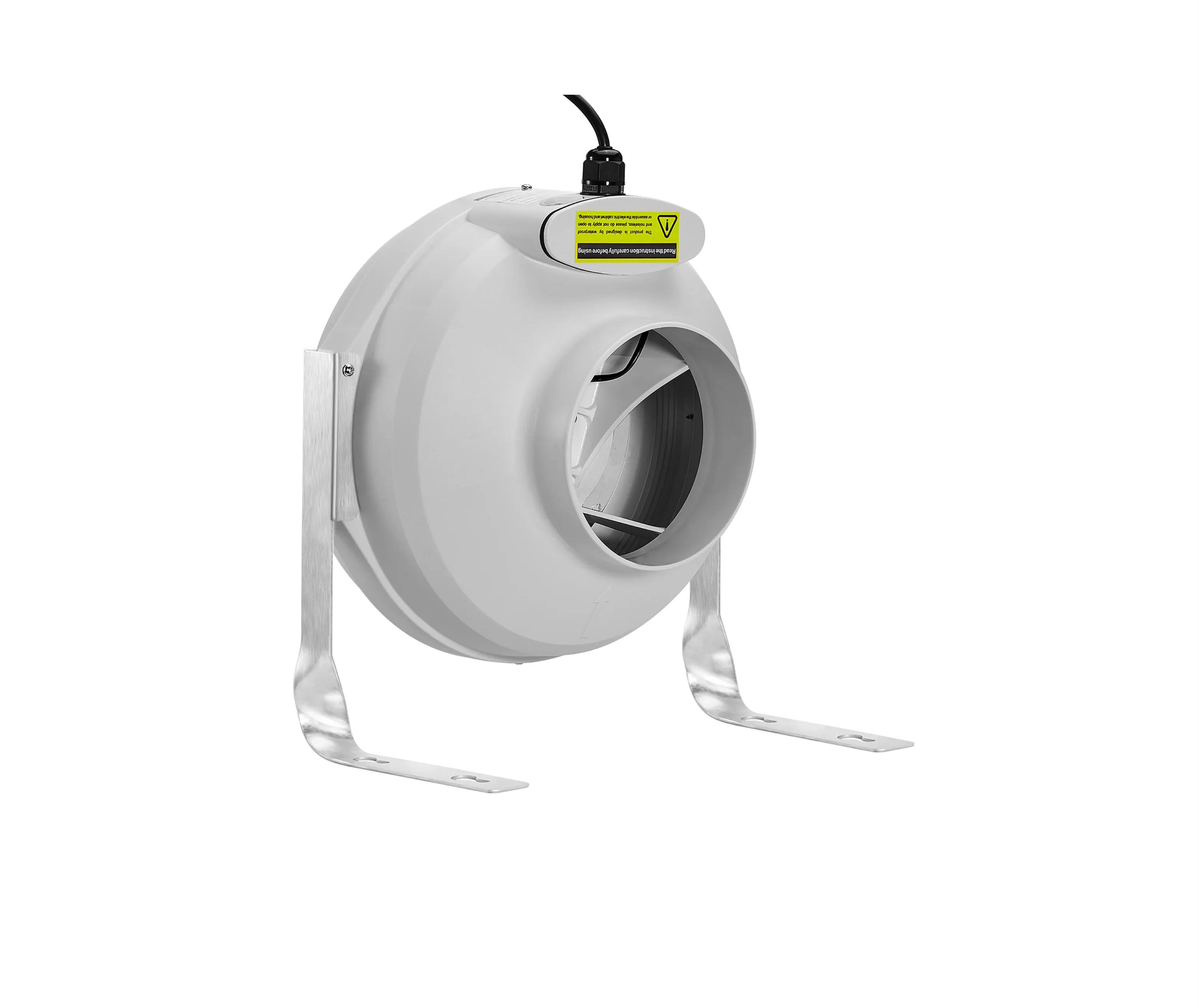 Inline Centrifugal Duct Fan, 250mm, PVC - detail 2