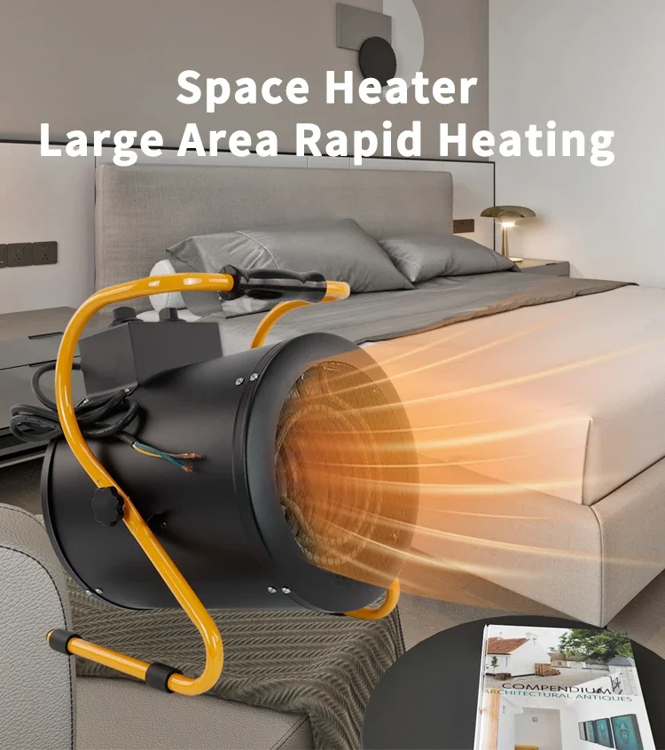 Industrial Air Heaterelectric, 220V/240V, Waterproof - detail 6