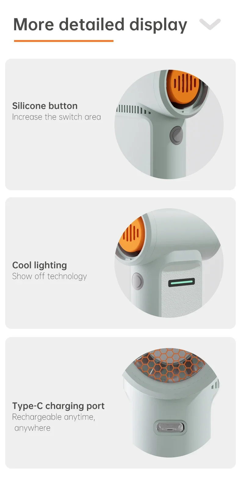 High-speed Brushless Motor, Portable, LED, 1300mAh - detail 38