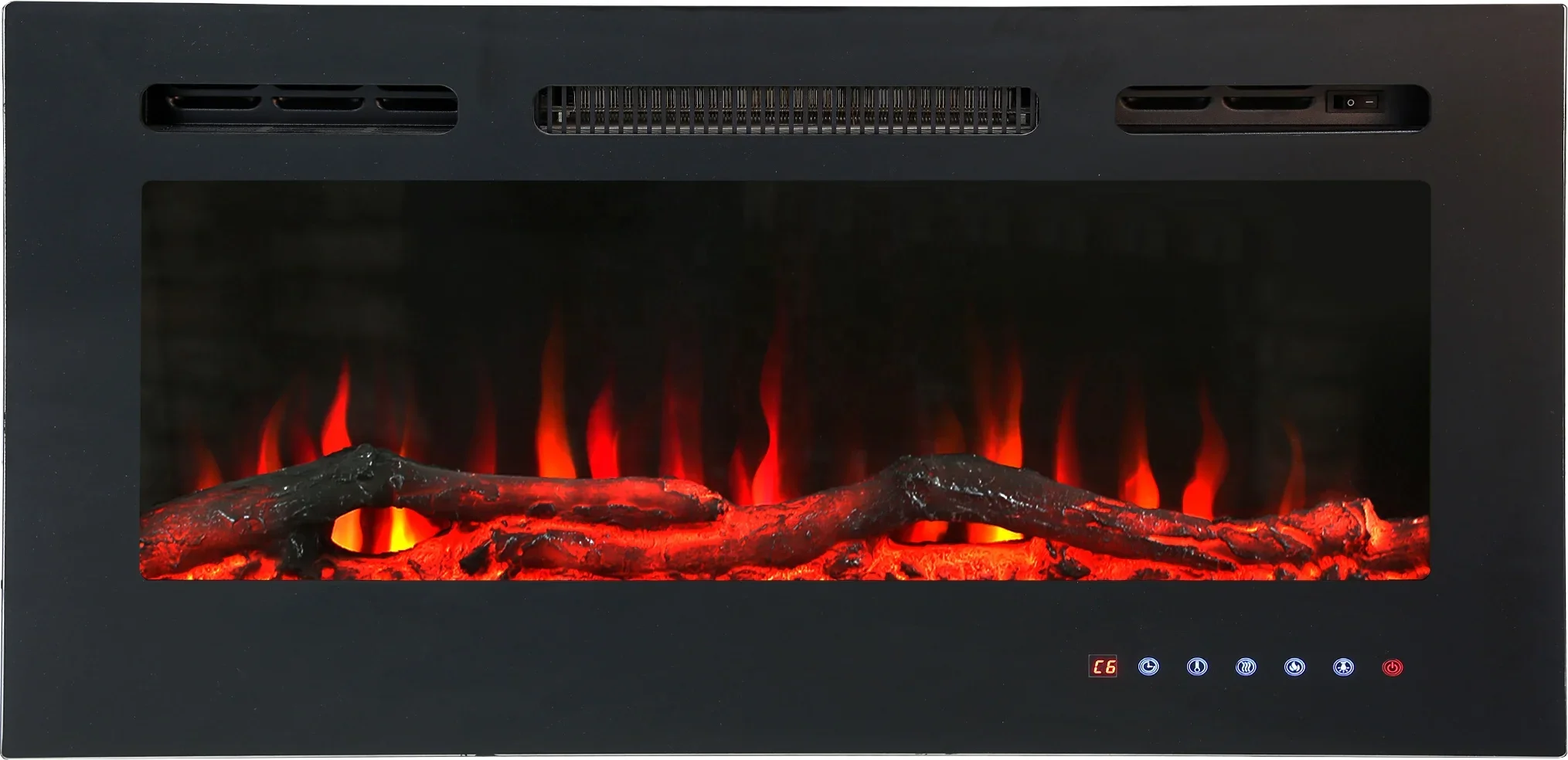 Electric Fireplace, 50", Wall - detail 42