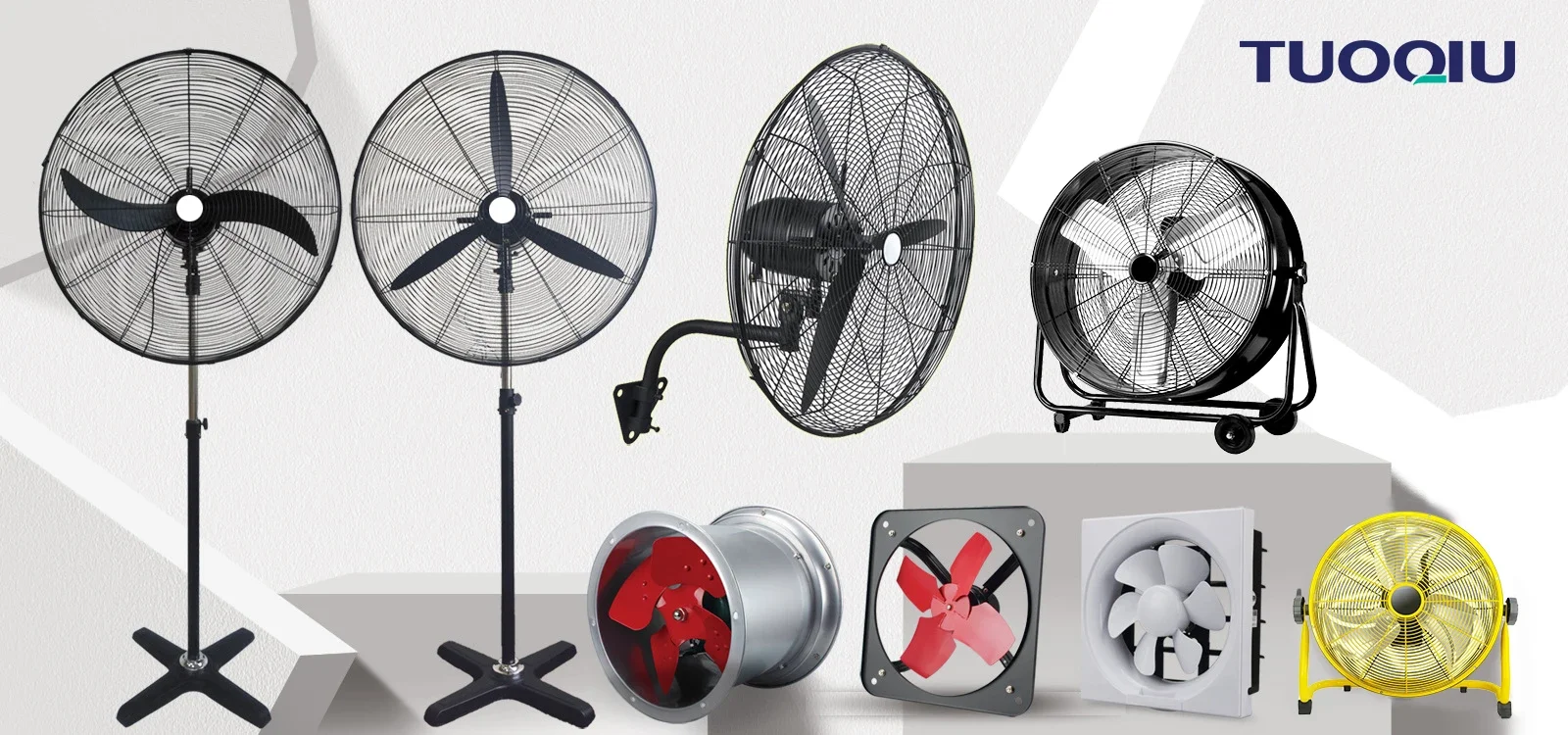Wall Mount Oscillating Fan, Electric Power - detail 2