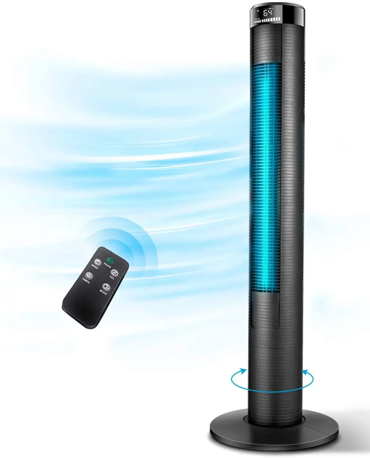 Tower Fan, Plastic, 45W(0.06hp) - detail 12