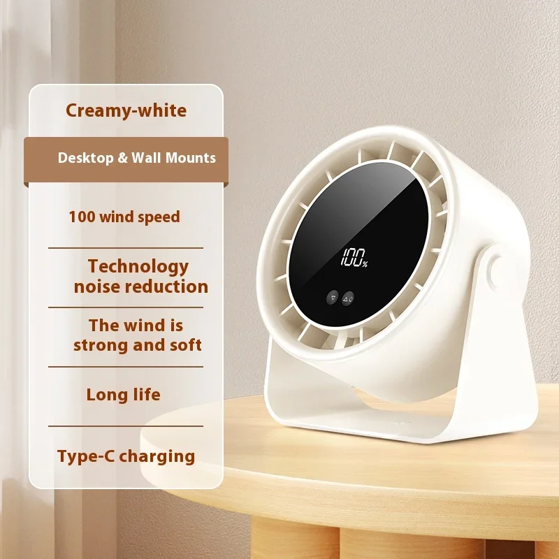 Rechargeable Fan, 2400mAh, Portable, 180, 100 - detail 4