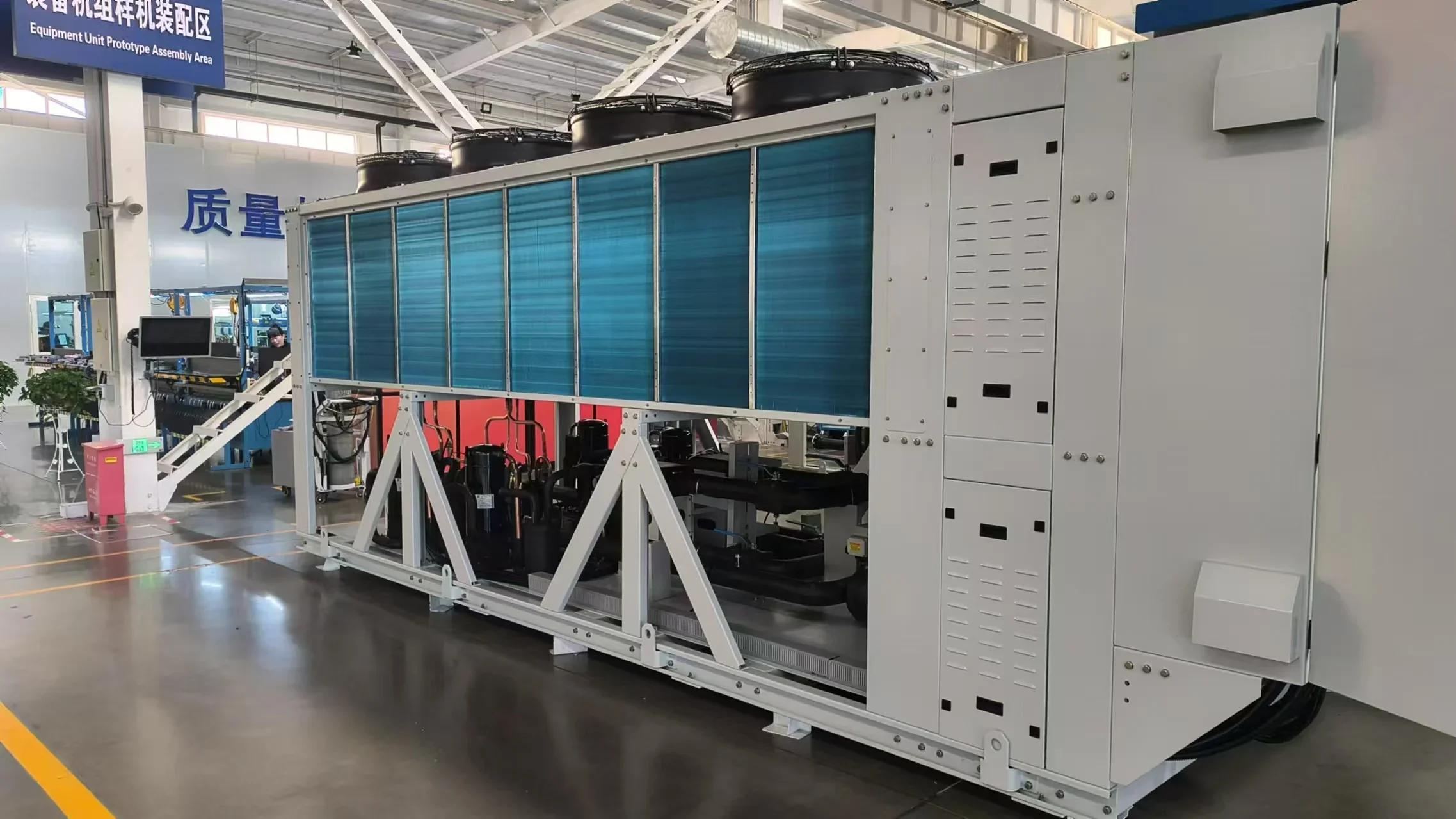 Dry Cooler, W-TEL, R-410A, 67KW-1244KW, 20000m/h - detail 34