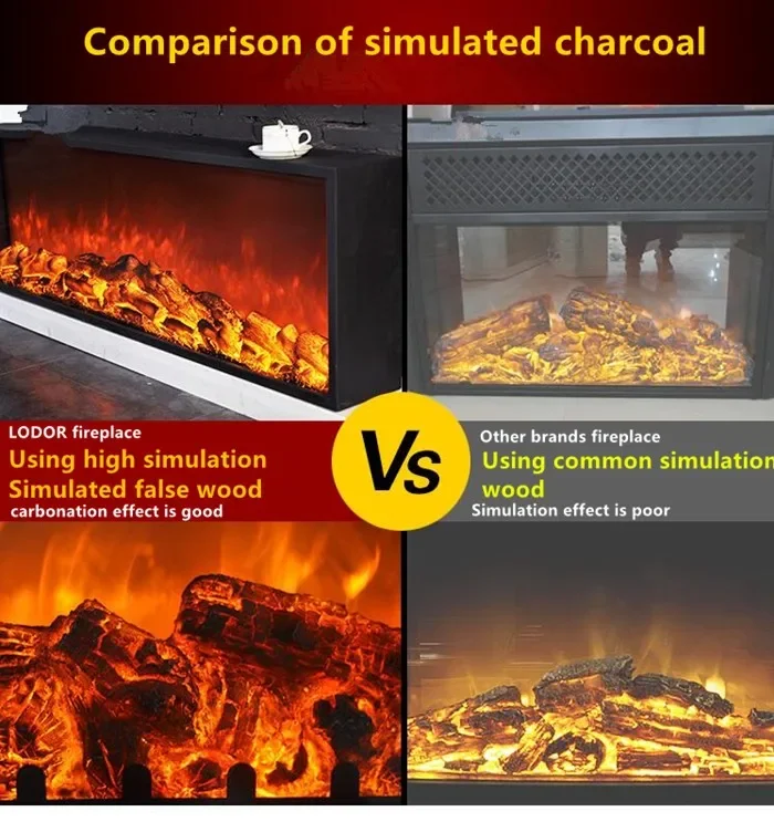 Electric Fireplace, 5D, LED - detail 20