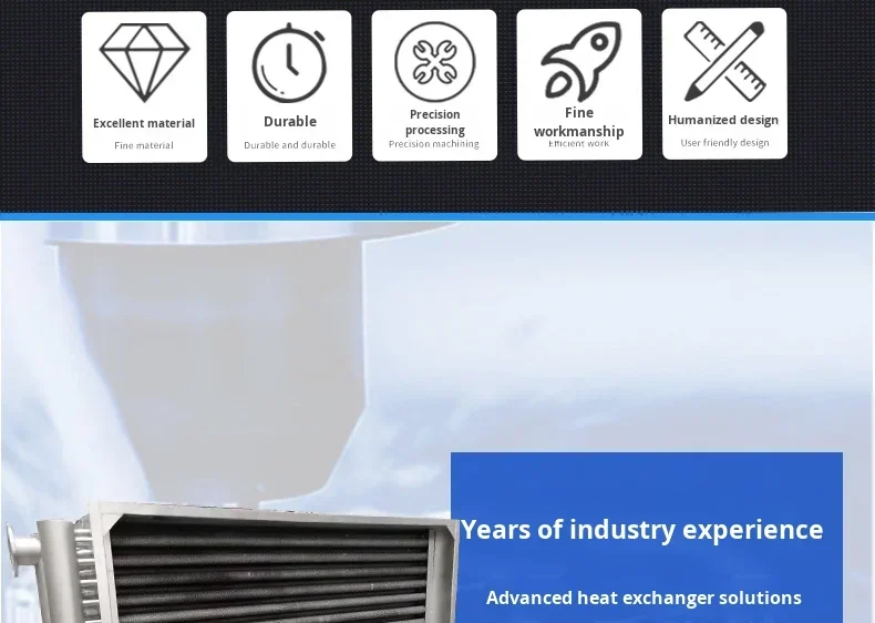 Flue Gas Heat Exchanger, Stainless, Steel - detail 6