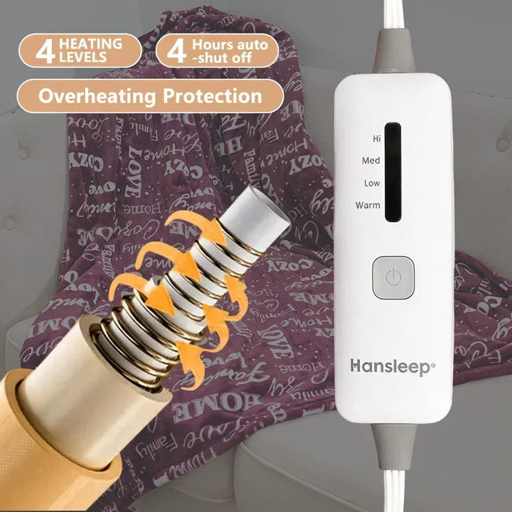 Washable Portable Electric Blanket, USB, 100 W(0.13hp) - detail 10