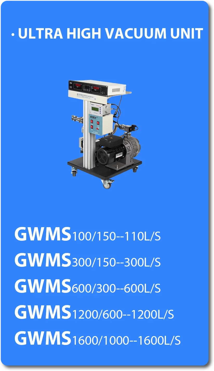 Molecular Turbomolecular Vacuum Pump, 300L/S, GWFB-300Z, 700 - detail 30